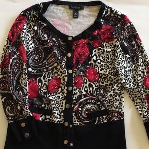 Snap lightweight sweater